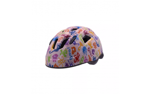 Prilba BELLELLI monsters pink velkost 48/54