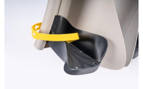 Bellelli pepe standart zadná detská cyklosedačka sivá