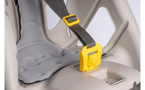 Bellelli pepe standart zadná detská cyklosedačka sivá